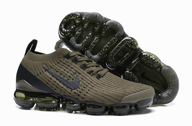 Nike Air Vapormax 2019 Shoes Olive Black